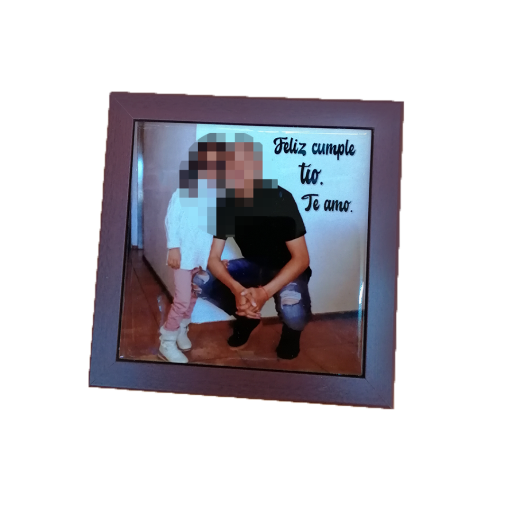 Azulejos personalizados con marco