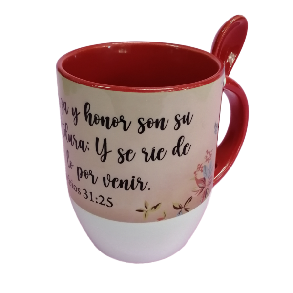 Taza con cuchara 7